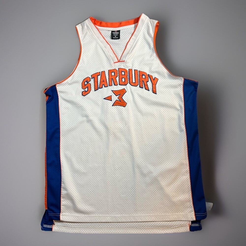 Starbury Stephon Marbury 3 Basketball Jersey XL Knicks Colors Mesh Athletic Pro